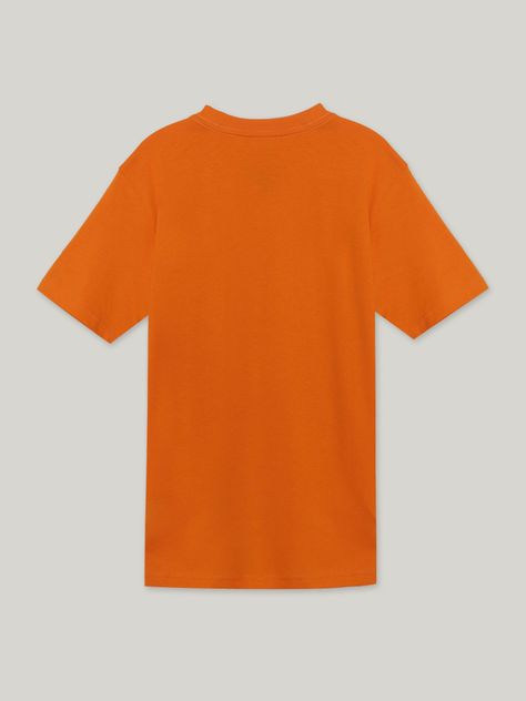 Polera Niño Script Runner Logo Naranjo Tommy Hilfiger-1