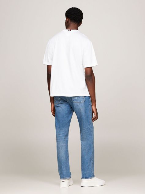 Polera Con Logo Nyc Bordado Blanco Tommy Hilfiger-2