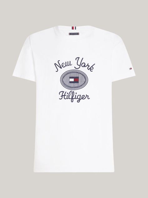 Polera Con Logo Nyc Bordado Blanco Tommy Hilfiger-4