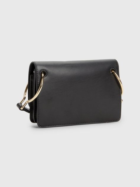 Bandolera Cruzada Con Monograma Negro Tommy Hilfiger-2
