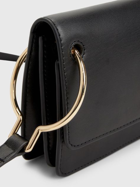 Bandolera Cruzada Con Monograma Negro Tommy Hilfiger-3