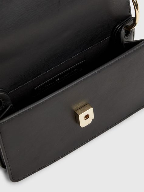 Bandolera Cruzada Con Monograma Negro Tommy Hilfiger-4