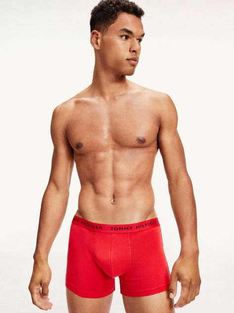 Pack De 3 De Calzoncillos Trunk Multicolor Tommy Hilfiger-4