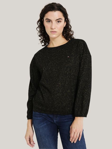 POLERA SOLID LOGO NEGRO TOMMY HILFIGER-0