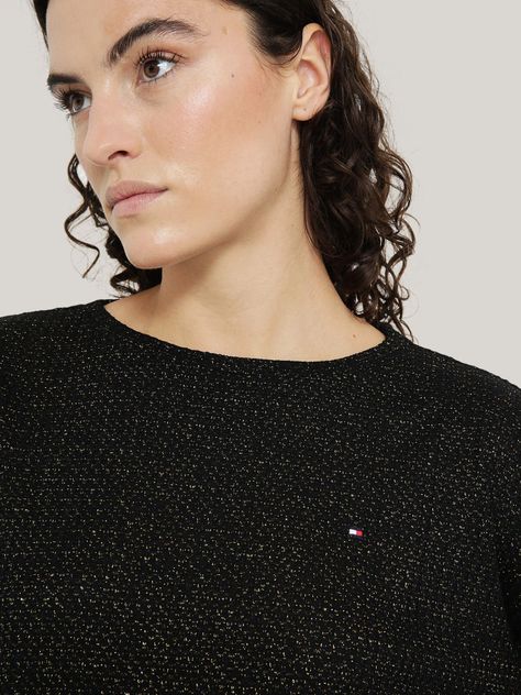 POLERA SOLID LOGO NEGRO TOMMY HILFIGER-3