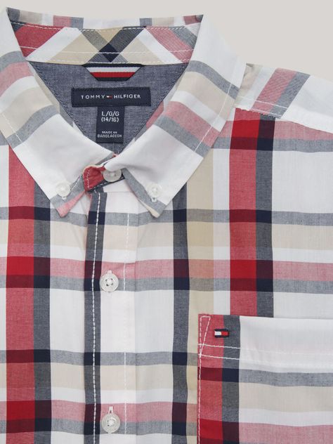 Camisa De Niño Con Estampado Multicolor Tommy Hilfiger-2
