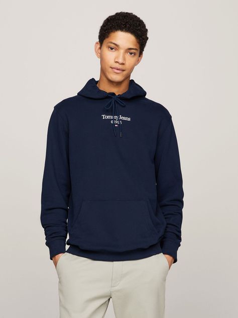 Polerón Hoodie Regular Graphic Azul Tommy Jeans-0