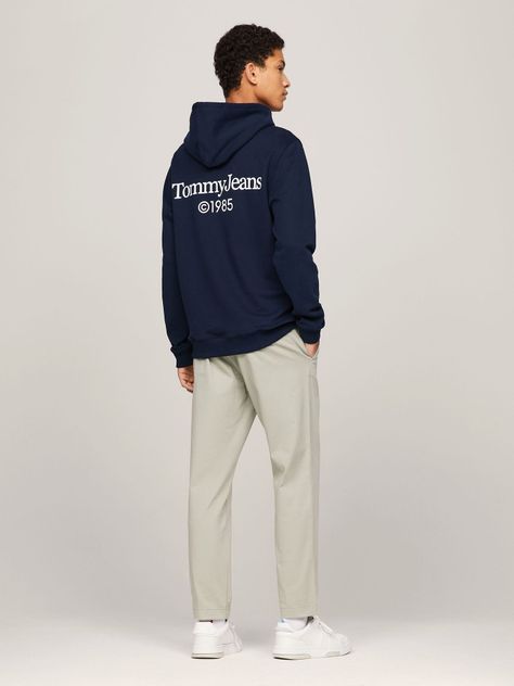 Polerón Hoodie Regular Graphic Azul Tommy Jeans-2