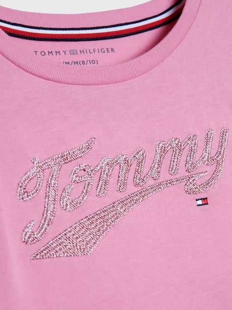 Polera Con Estampado Gráfico Rosado Tommy Hilfiger-2