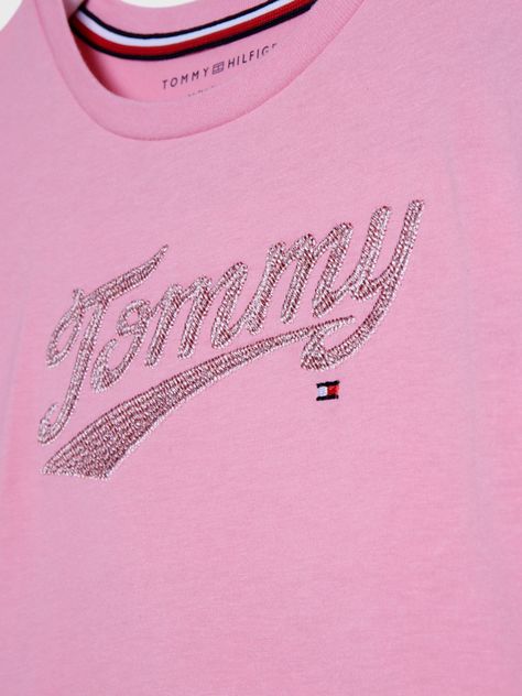 Polera Con Estampado Gráfico Rosado Tommy Hilfiger-3
