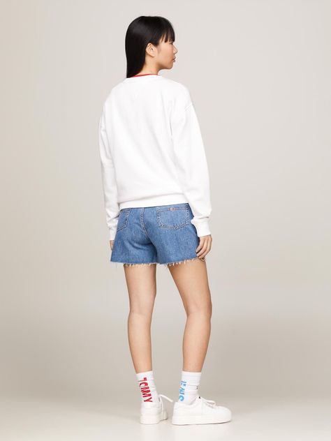 Polerón Relaxed Novelty Blanco Tommy Jeans-2