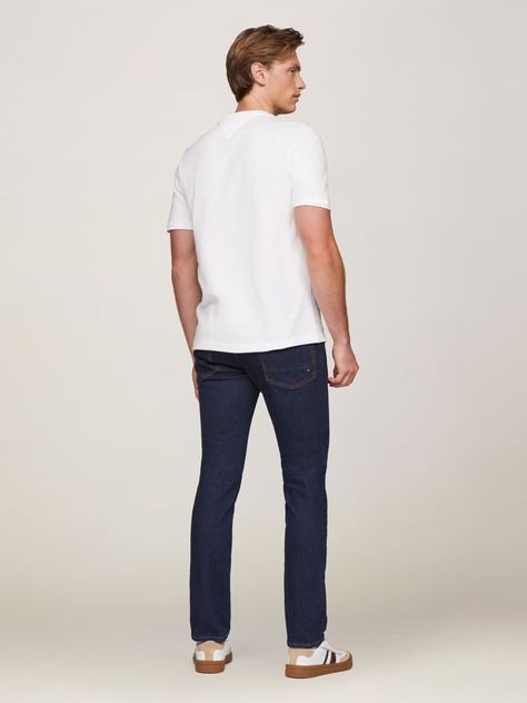 Polera Hilfiger Chest Stripe Logo Blanco Tommy Hilfiger-2