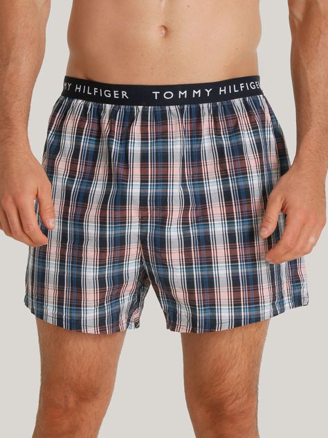 Pack De 4 Bóxers Woven Con Print Multicolor Tommy Hilfiger-1