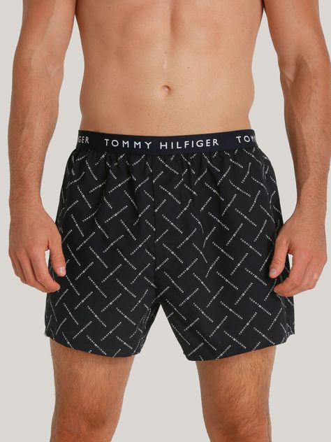Pack De 4 Bóxers Woven Con Print Multicolor Tommy Hilfiger-4