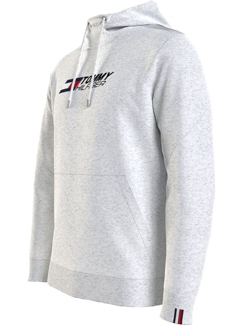 Polerón Essential Sport Con Gorro Gris Tommy Hilfiger-2