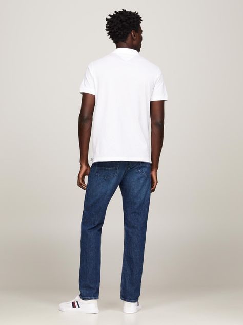 Polo C Logo Circular Regular Fit Blanco Tommy Hilfiger-2