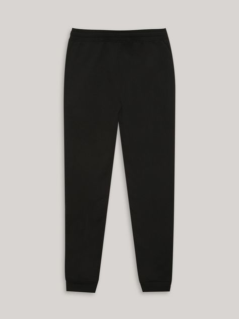 Jogger Niño Solid y Logo Estampado Negro Tommy Hilfiger-1