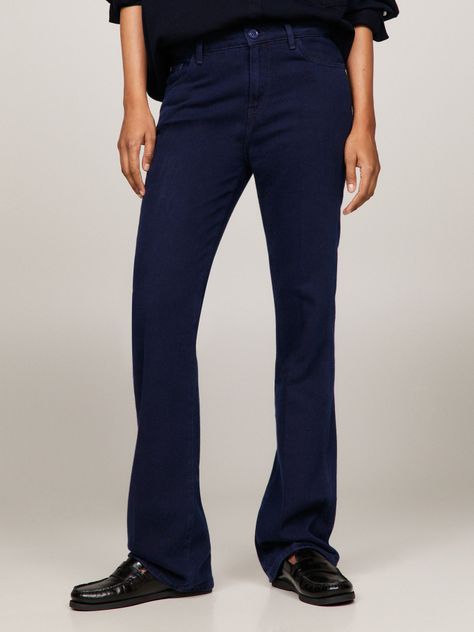 Jean Bootcut De Talle Medio Azul Tommy Hilfiger-1