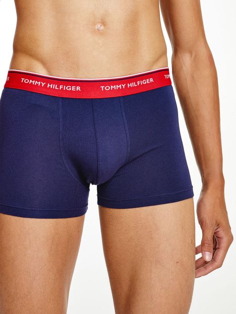 Pack De 3 Calzoncillos Trunk Premium Stretch Azul Tommy Hilfiger-3