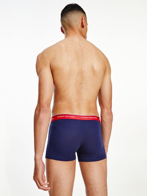 Pack De 3 Calzoncillos Trunk Premium Stretch Azul Tommy Hilfiger-2