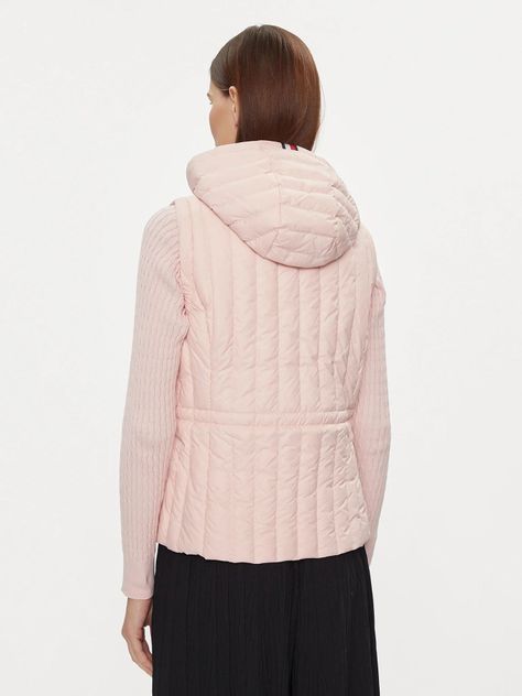PARKA VEST GORRO ROSADO TOMMY HILFIGER-2