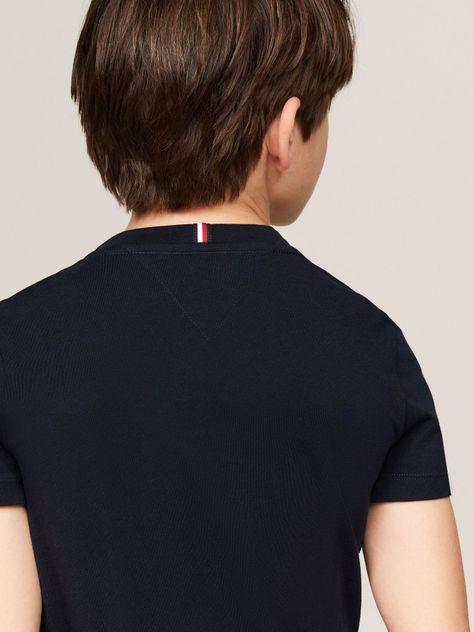 Polera Con Logo Del Monotype Azul Tommy Hilfiger-3