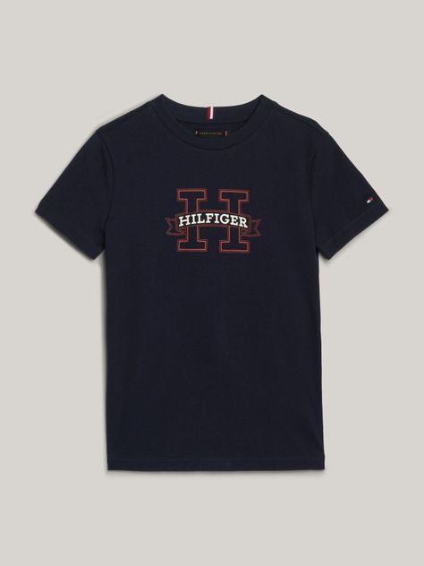 Polera Con Logo Del Monotype Azul Tommy Hilfiger-4