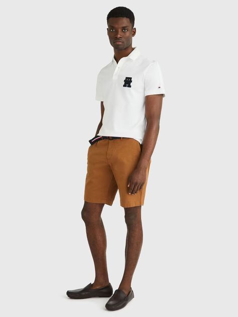 Polo Logo Monogram Th Blanco Tommy Hilfiger-1