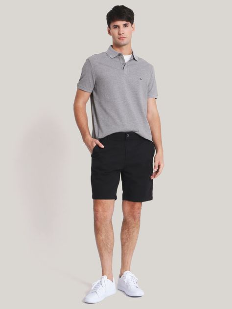 Polo Im 1985 Regular Fit Gris Tommy Hilfiger-1