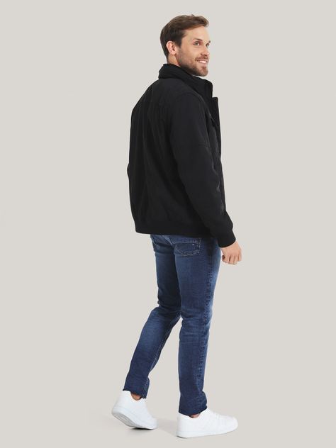 Chaqueta Bomber Acolchada Negro Tommy Hilfiger-2
