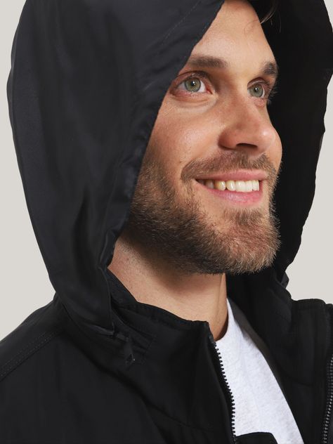 Chaqueta Bomber Acolchada Negro Tommy Hilfiger-4