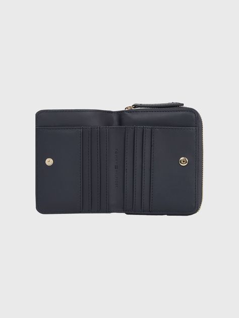 Billetera Monogram En Relieve Azul Tommy Hilfiger-2