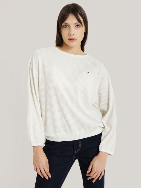 POLERA SOLID LOGO BLANCO TOMMY HILFIGER-0