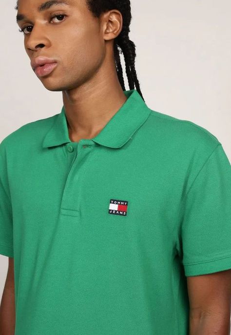 Polo Regular Fit Con Parche Verde Tommy Jeans-3