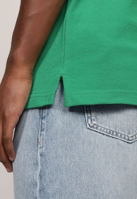 Polo Regular Fit Con Parche Verde Tommy Jeans-4