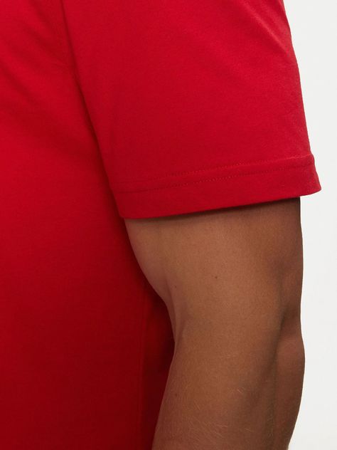 Polera Hombre Logo Monotype Rojo Tommy Hilfiger-4