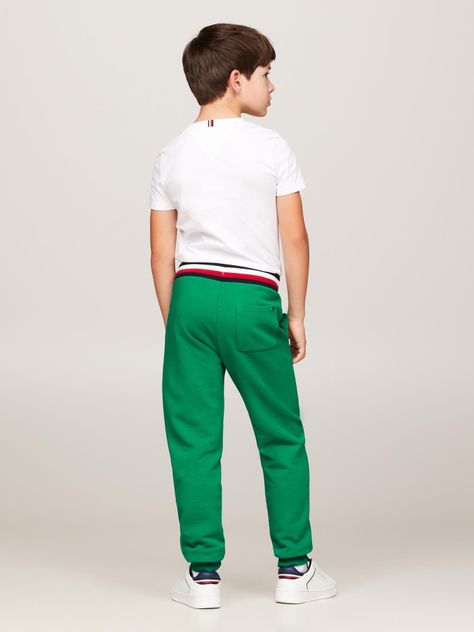 Jogger Con Logo Monogram Verde Tommy Hilfiger-2