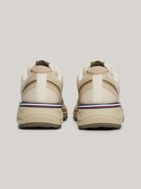 Zapatillas Runner Tech Con Logo Beige Tommy Hilfiger-1