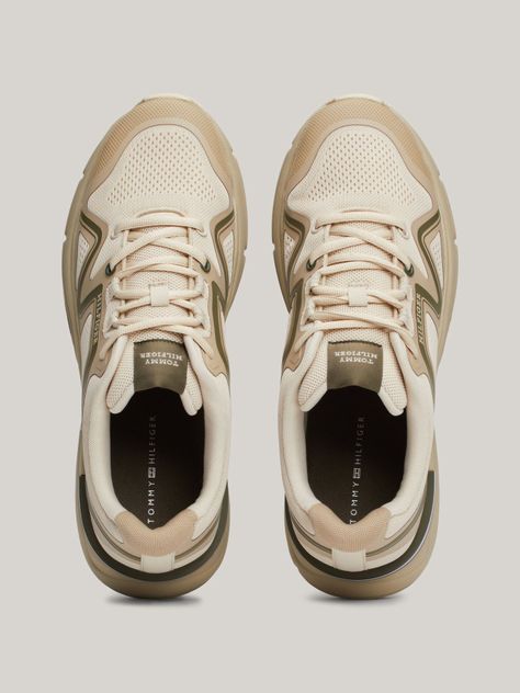 Zapatillas Runner Tech Con Logo Beige Tommy Hilfiger-2