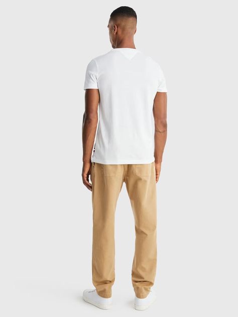 Polera Con Logo Redondo Blanco Tommy Hilfiger-2