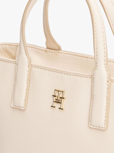 Mini Tote Th Soft Logo Beige Tommy Hilfiger-3