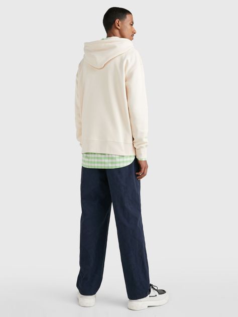 Polerón Sport Hoodie Logo Arqueado Beige Tommy Hilfiger-2