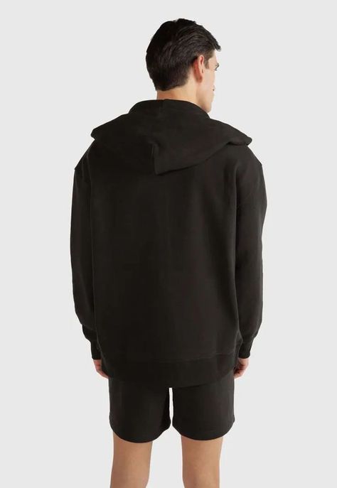 POLERÓN HOODIE LETTERMAN CIERRE NEGRO TOMMY JEANS-2