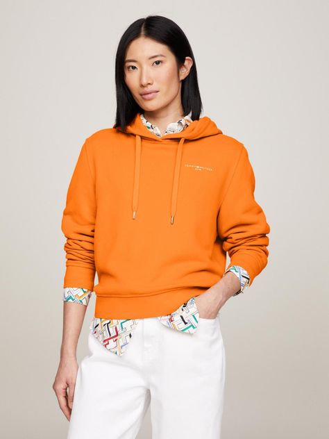 Polerón Hoodie Logo 1985 Naranjo Tommy Hilfiger-0