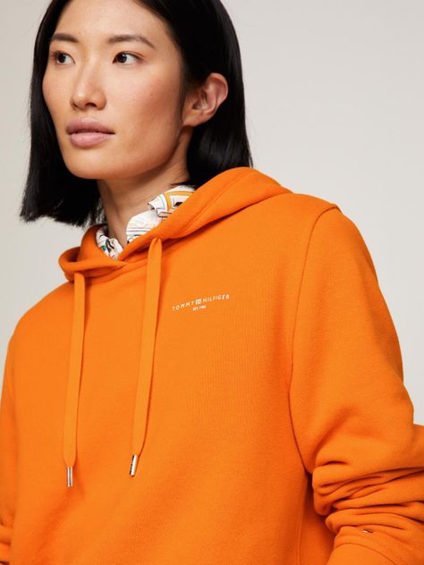 Polerón Hoodie Logo 1985 Naranjo Tommy Hilfiger-3