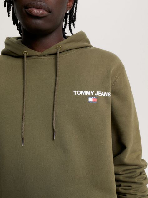 Polerón Hoodie Logo Gráfico Verde Tommy Hilfiger-3