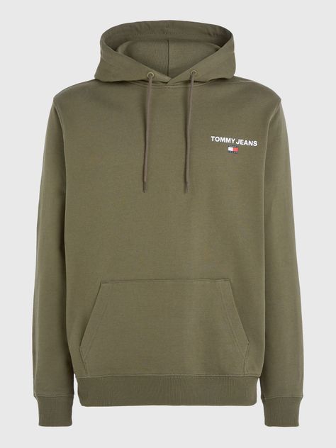 Polerón Hoodie Logo Gráfico Verde Tommy Hilfiger-5