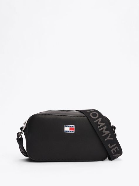 Bandolera Essential Con Logo Negro Tommy Jeans-0