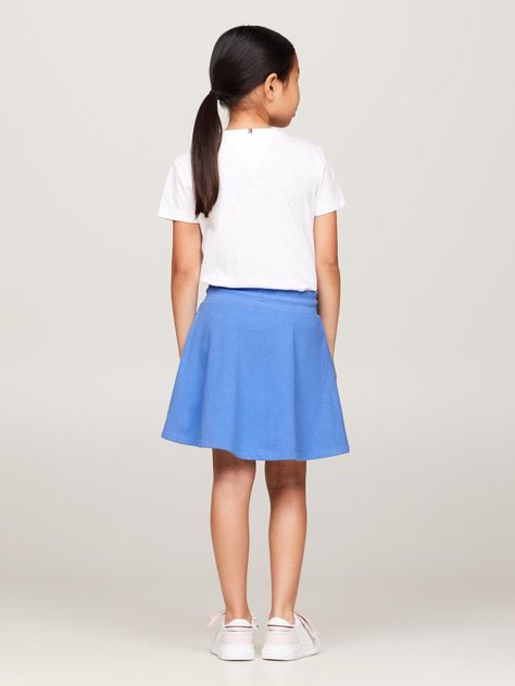Falda Ajustable Logo Monotype Celeste Tommy Hilfiger-2