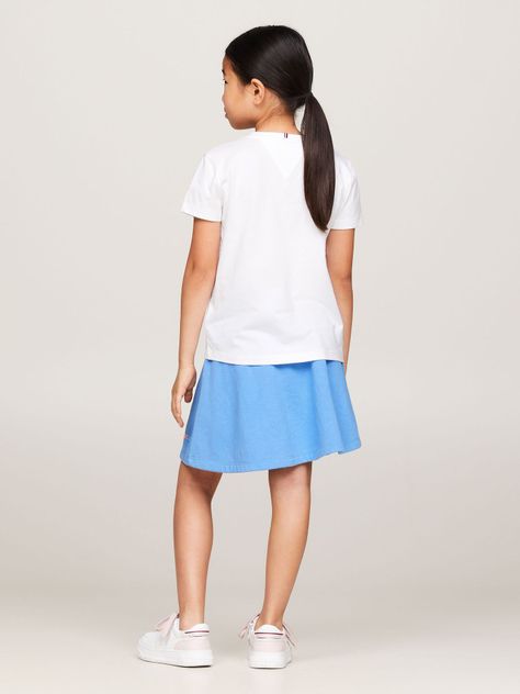 Polera Con Logo Niña Blanco Tommy Hilfiger-2
